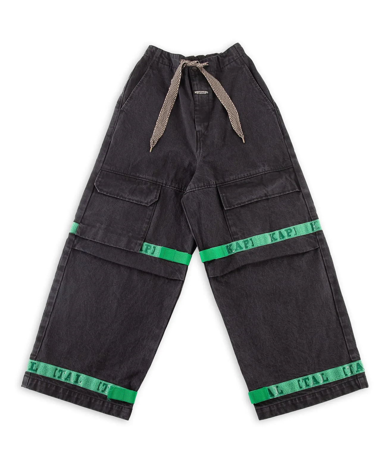 14oz BLKxBLK Denim NOUVELLE Shuttle Pants - Green sold by Standard and Strange