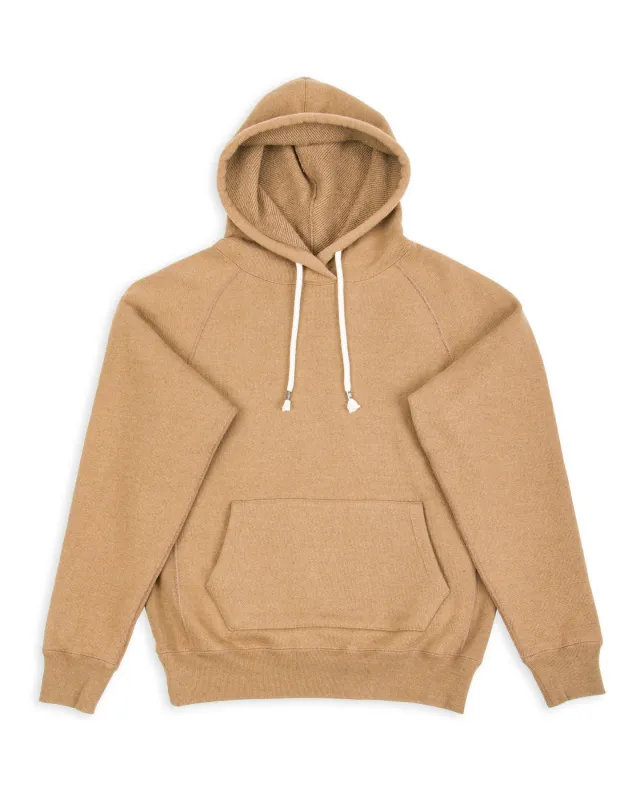 Foxfibre® Double Heavyweight French Terry Pullover Hoodie - Iron Mordant Coyote 80 sold by Standard and Strange