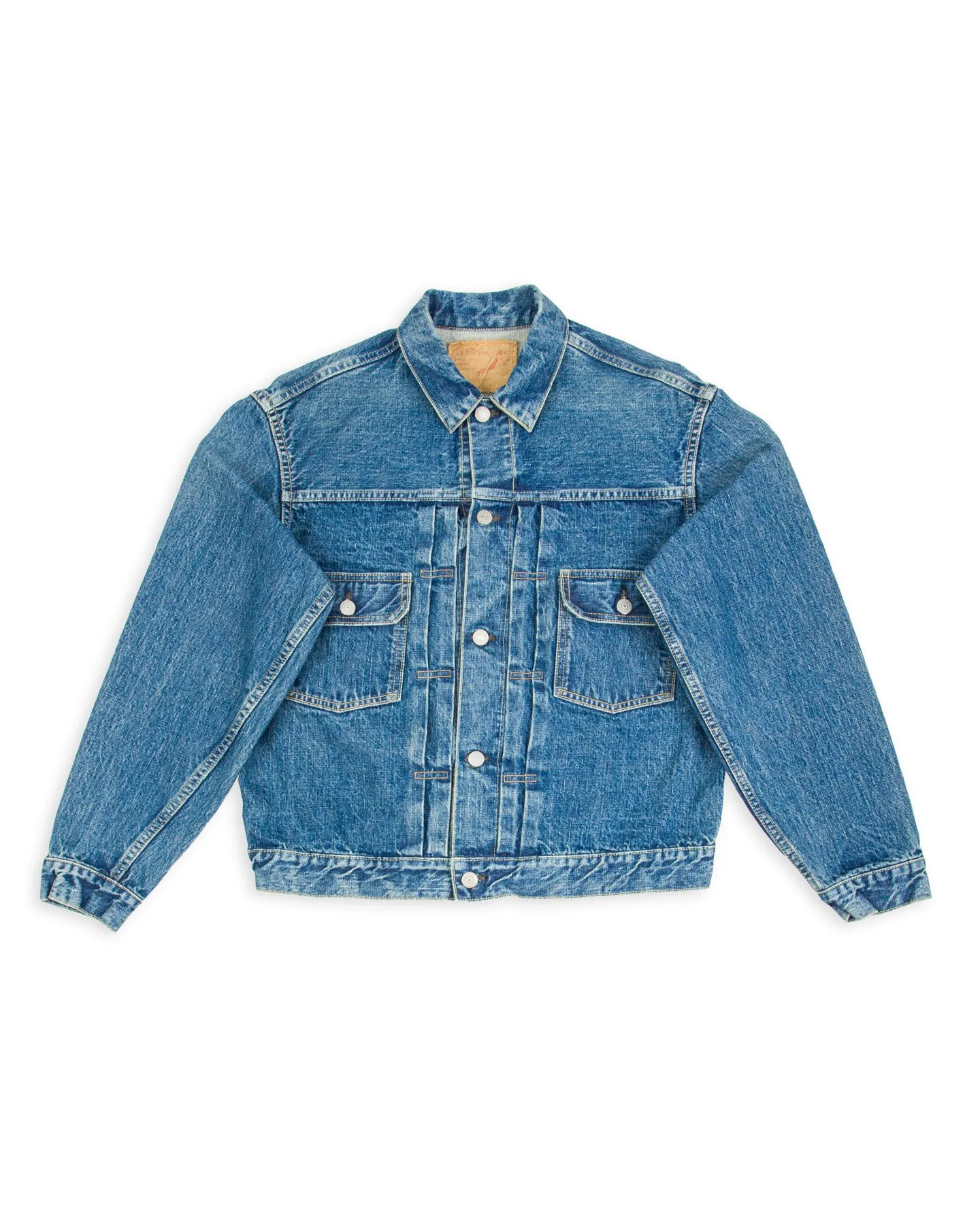 Type 2 1950's Denim Jacket (Unisex) - Used Wash sold by Standard and Strange