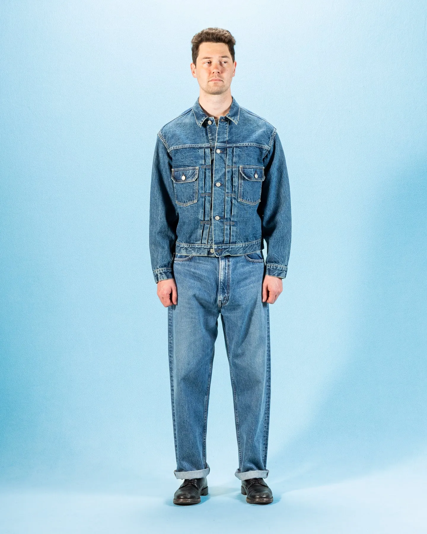 Type 2 1950's Denim Jacket (Unisex) - Used Wash sold by Standard and Strange product image thumbnail 4