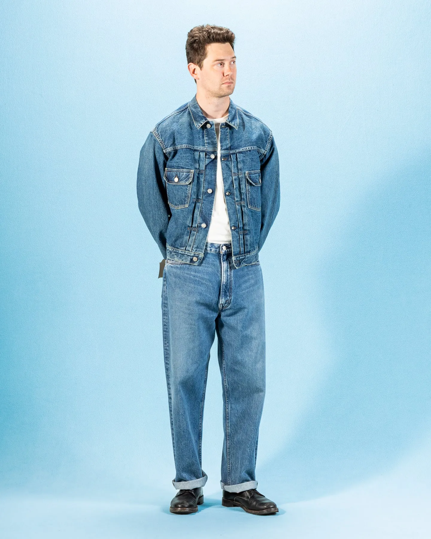 Type 2 1950's Denim Jacket (Unisex) - Used Wash sold by Standard and Strange product image thumbnail 5