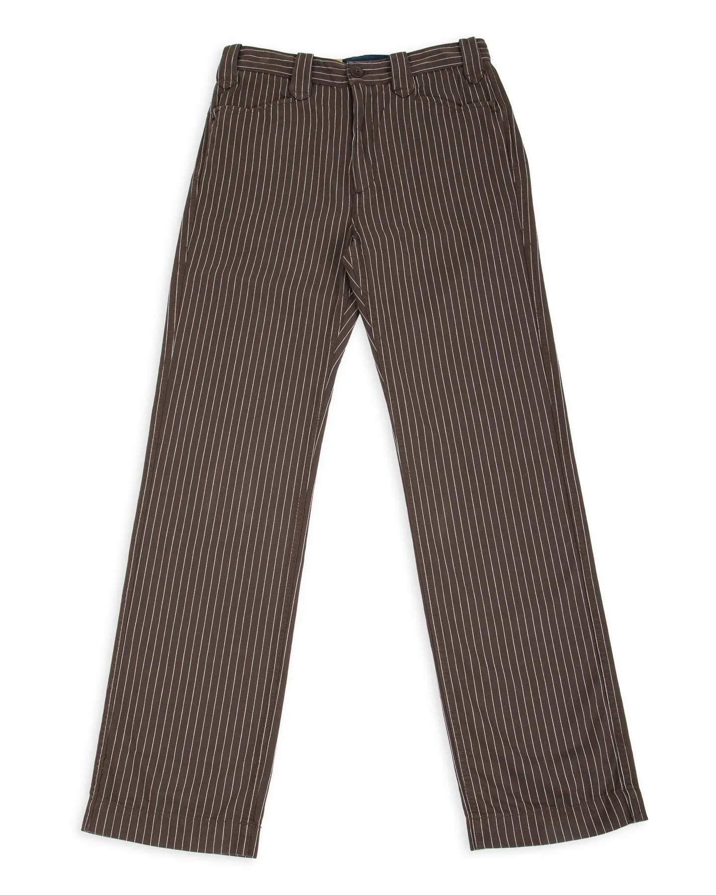 Duster Pant - Brown Stripe sold by Standard and Strange