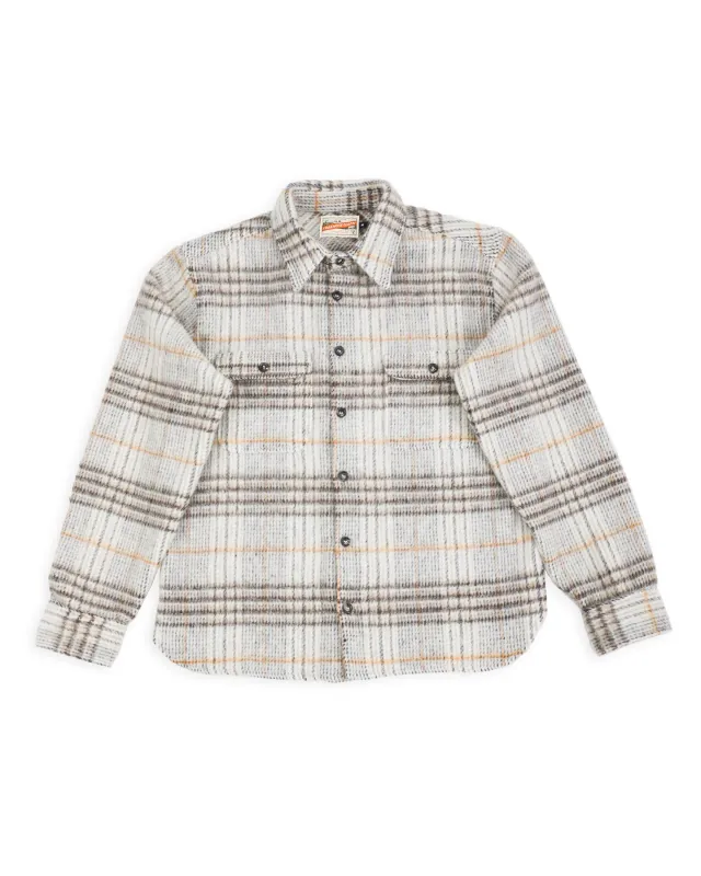 Benson Shirt - Smoke Plaid made by Freenote Cloth