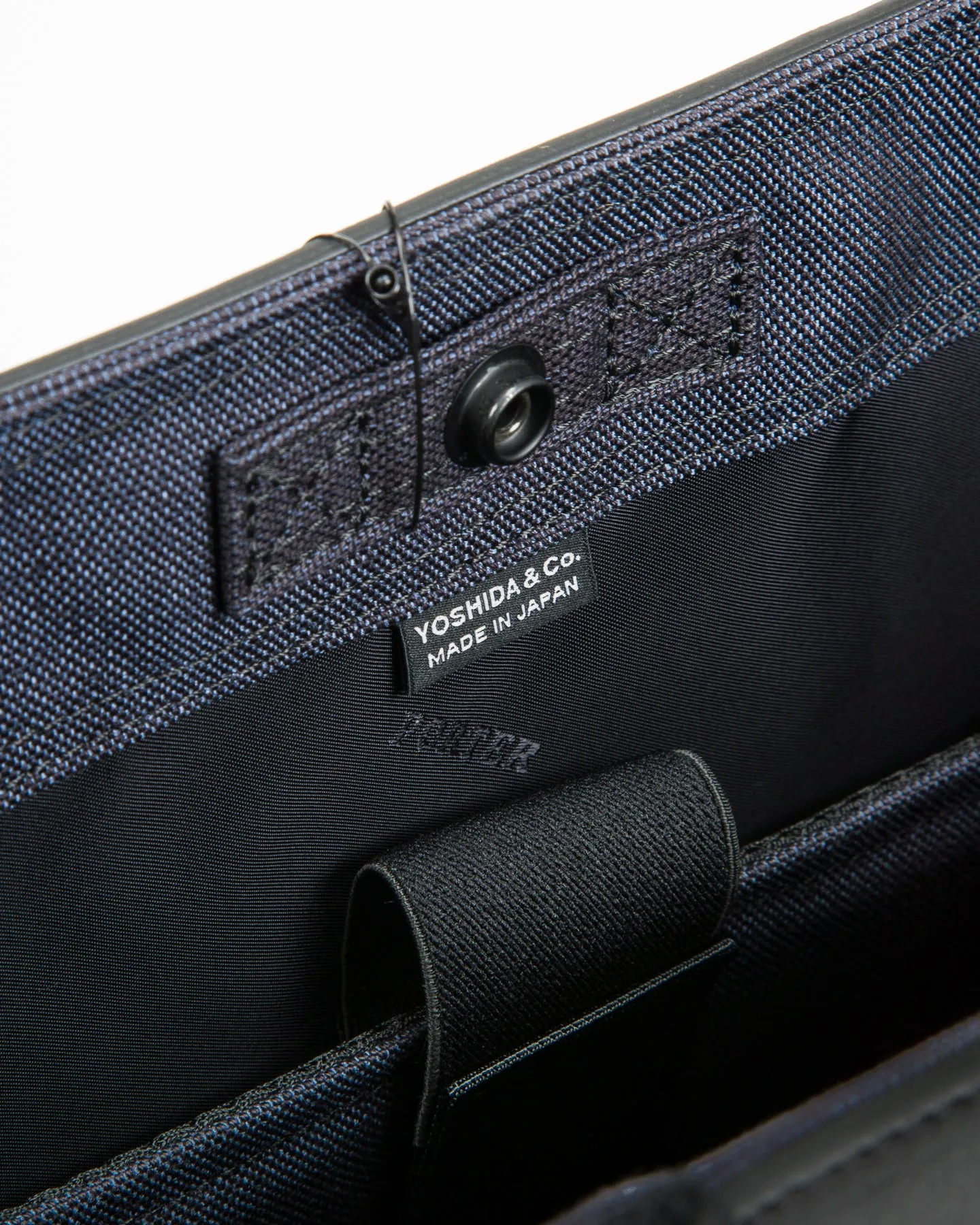 Fork 2Way Tote Bag (L) - Navy sold by Standard and Strange product image thumbnail 5