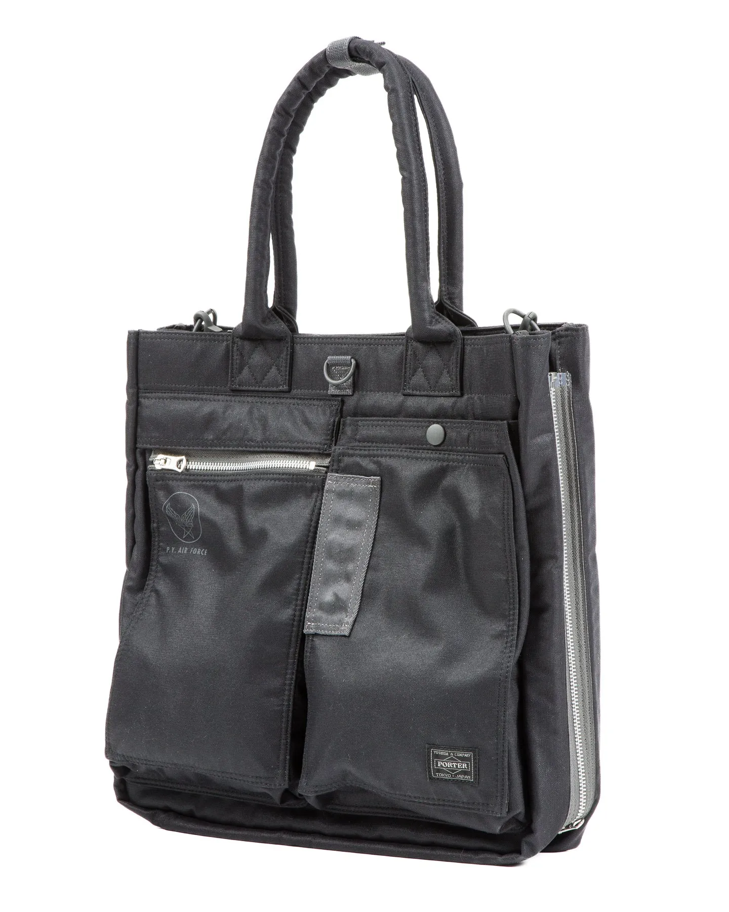 Flying Ace 2Way Tote Bag - Black sold by Standard and Strange