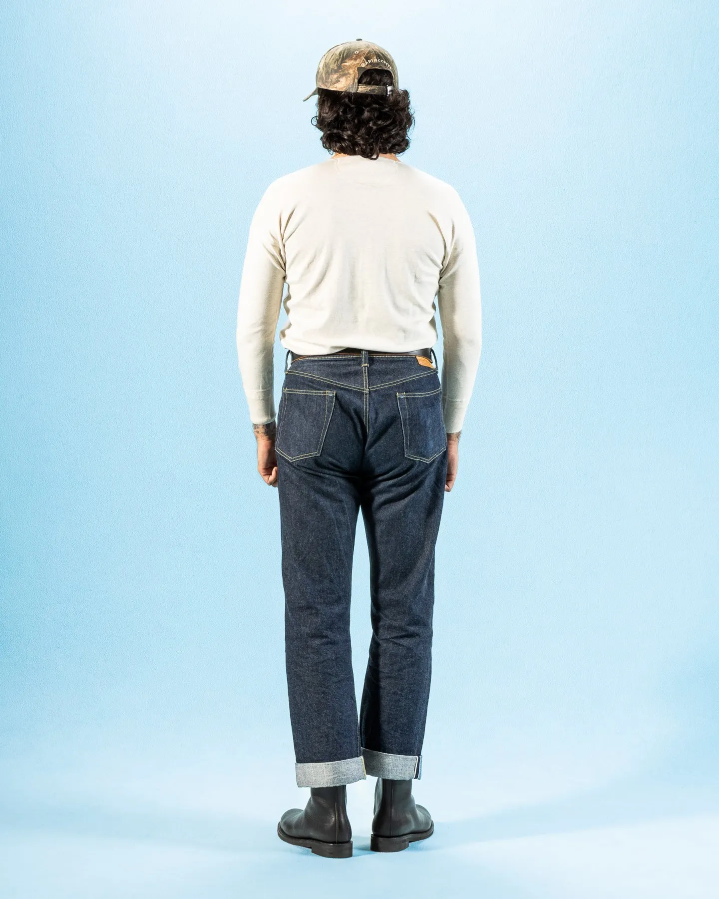 Interlock Henley Neck L/S - Ecru Heather sold by Standard and Strange product image thumbnail 5