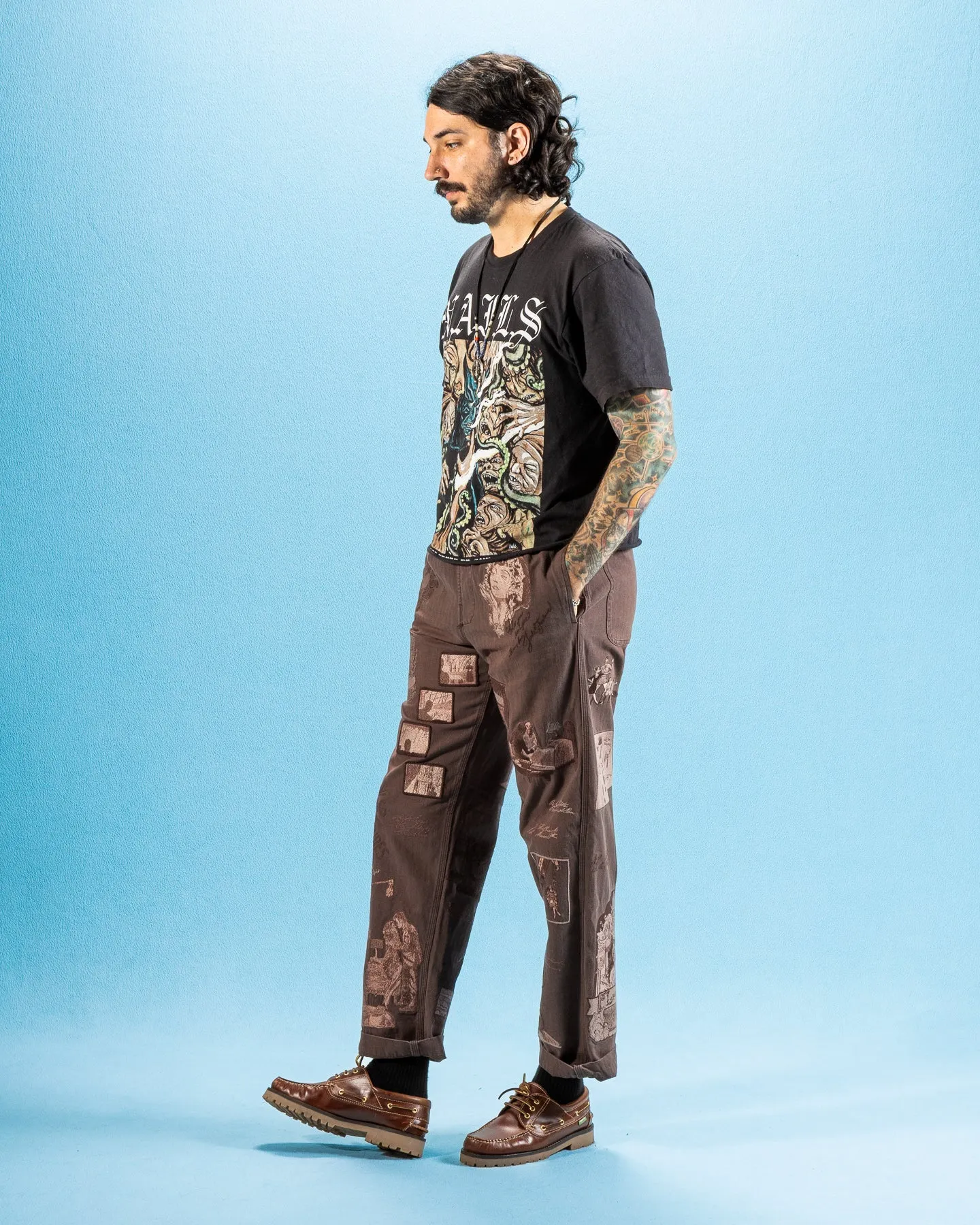 Film Pant - Faded Brown sold by Standard and Strange product image thumbnail 4