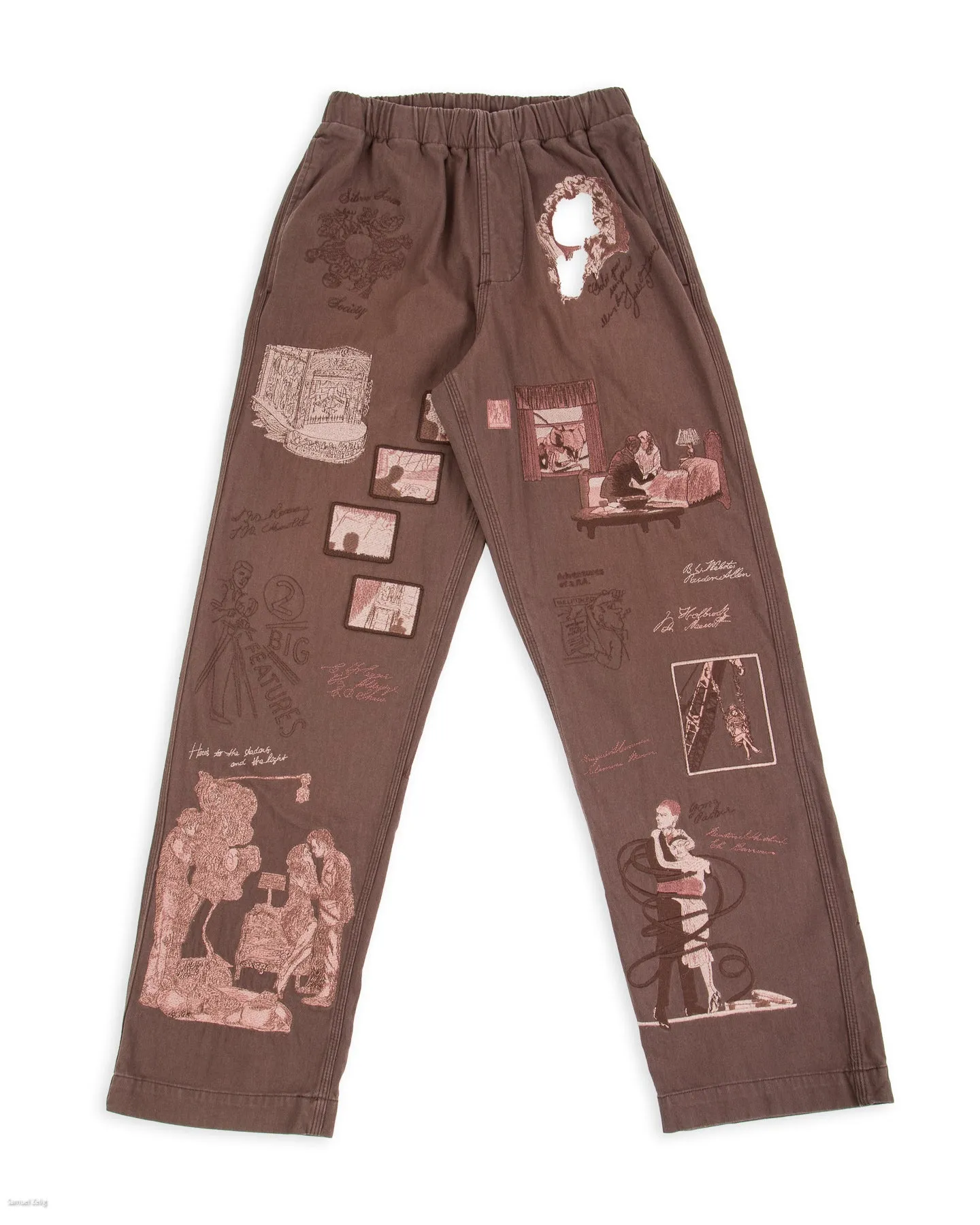 Film Pant - Faded Brown sold by Standard and Strange