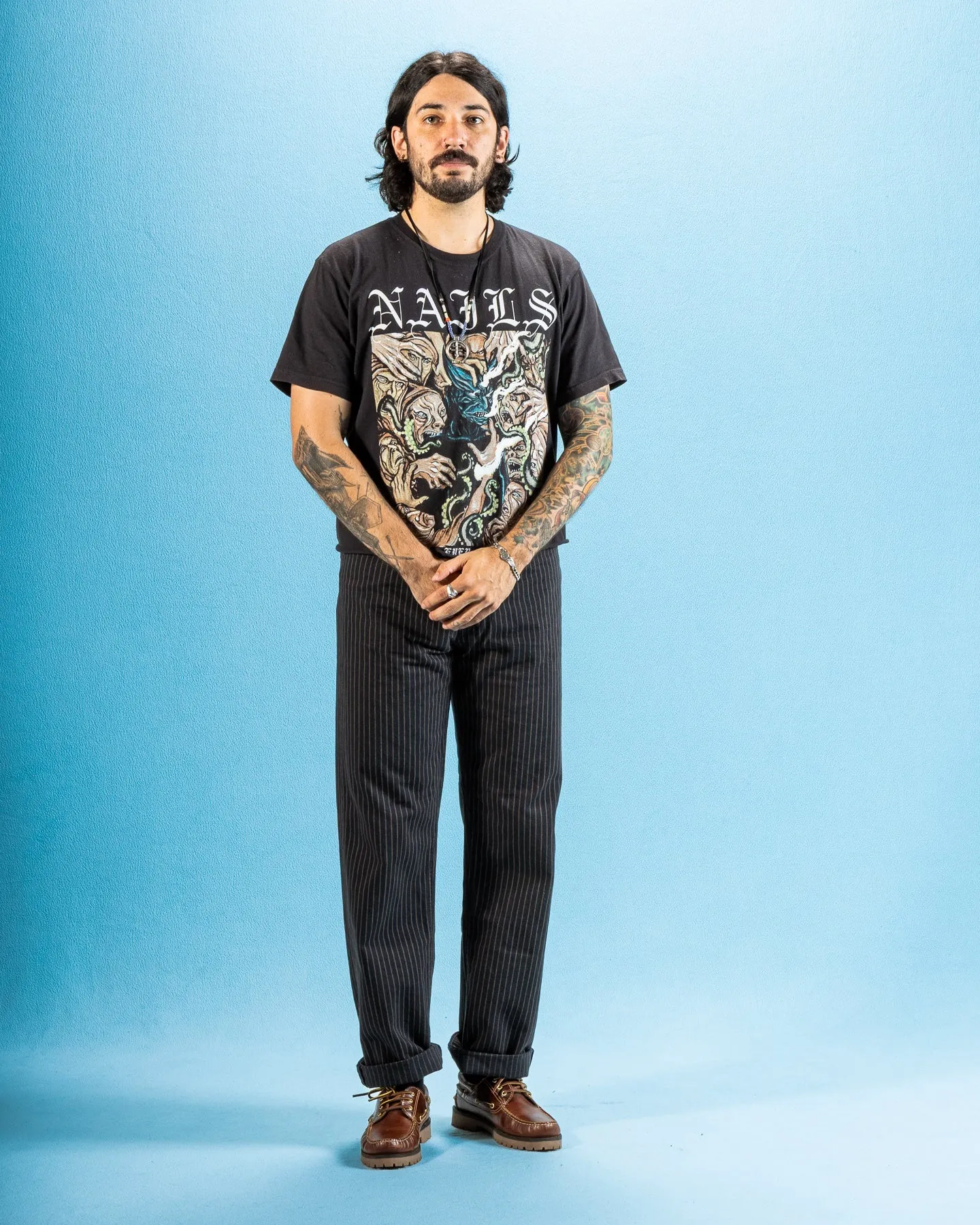 Jack Pant - Sable Stripe sold by Standard and Strange product image thumbnail 3