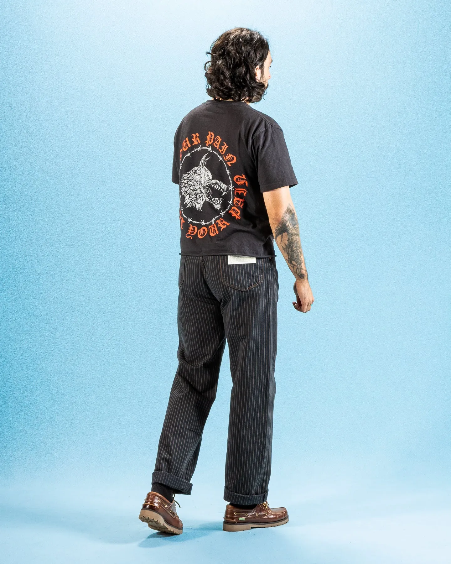 Jack Pant - Sable Stripe sold by Standard and Strange product image thumbnail 5