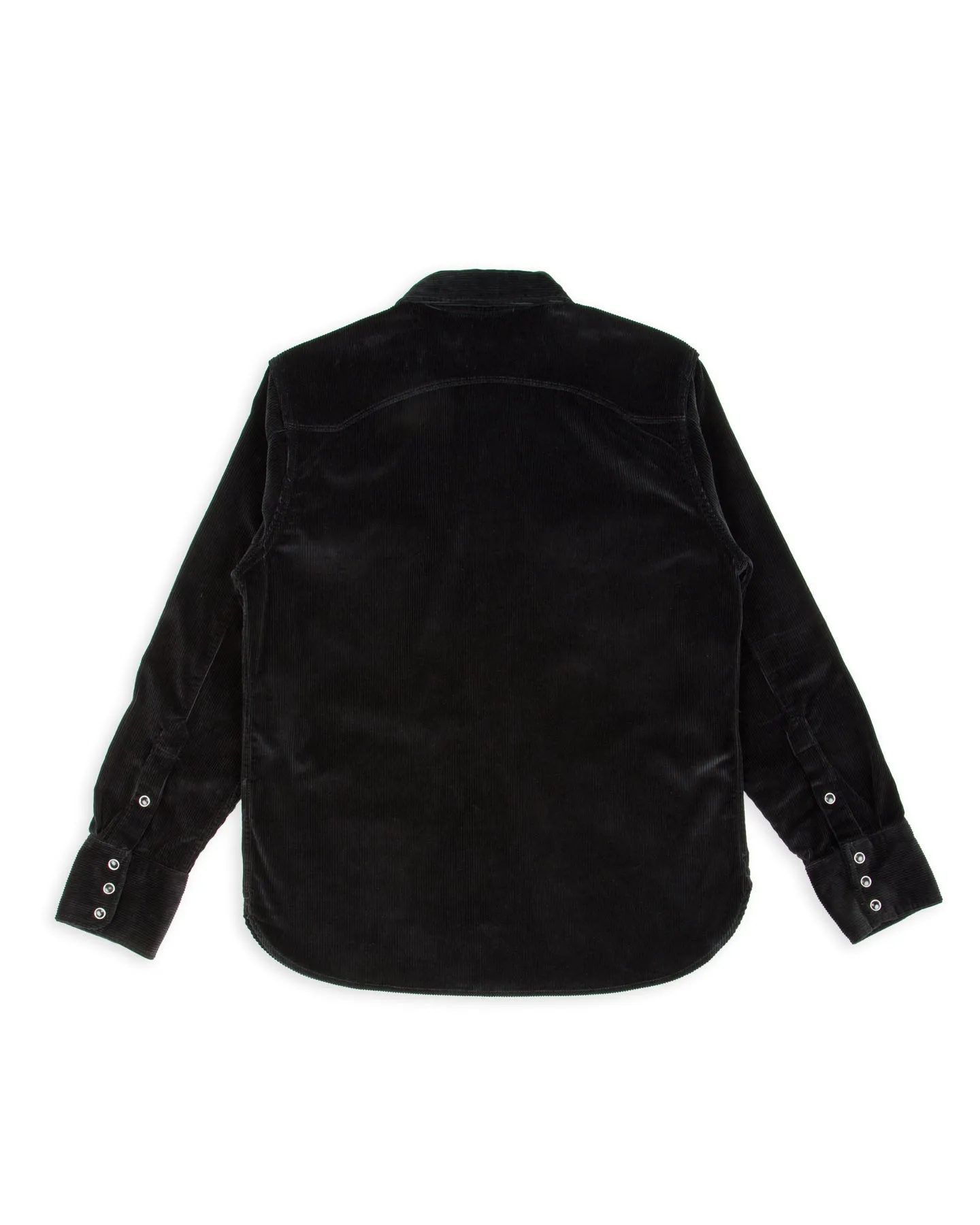 Calico Western Shirt - Black Corduroy sold by Standard and Strange product image thumbnail 2