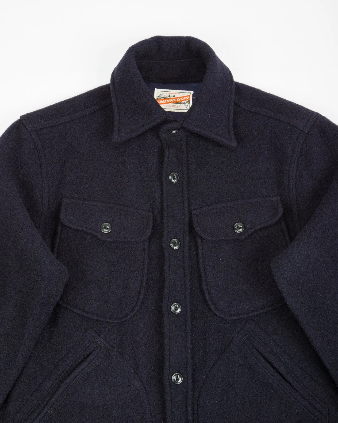Mendon Overshirt - Navy sold by Standard and Strange product image thumbnail 3