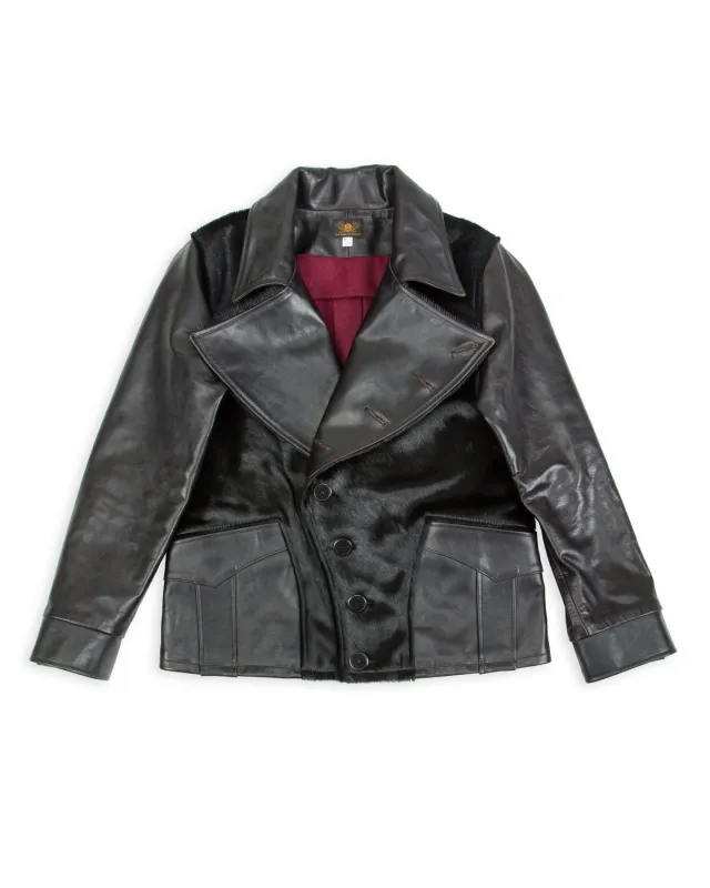 1930s Howard Jacket - Silky Black made by Black Sign