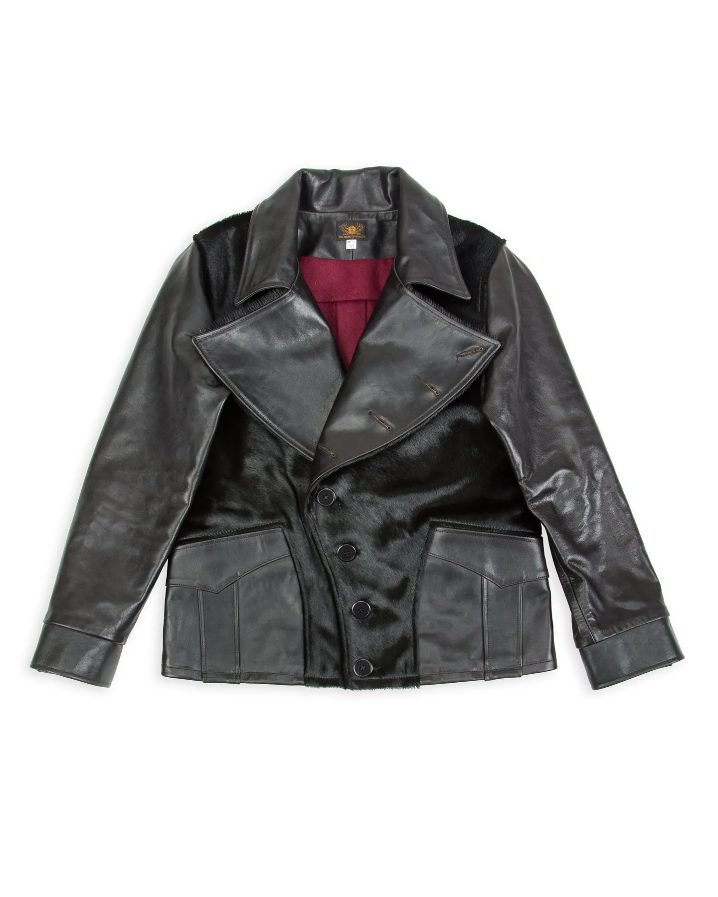 1930s Howard Jacket - Silky Black sold by Standard and Strange