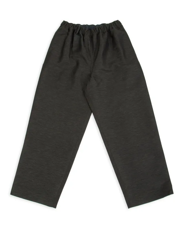 One Size Wool Hemp Easy Trousers - Deep Green sold by Standard and Strange