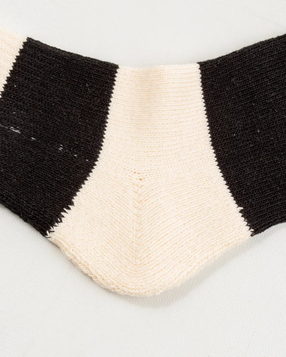 Buco Striped Action Socks - White/Black sold by Standard and Strange product image thumbnail 5