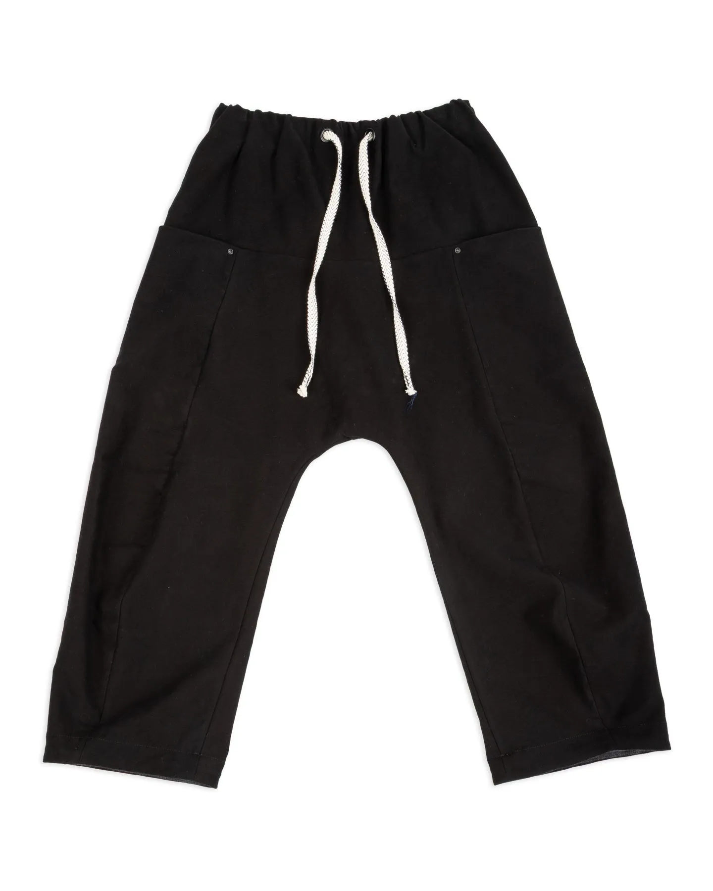 Bali Hi Pant - Ganja Black Cotton/Hemp sold by Standard and Strange