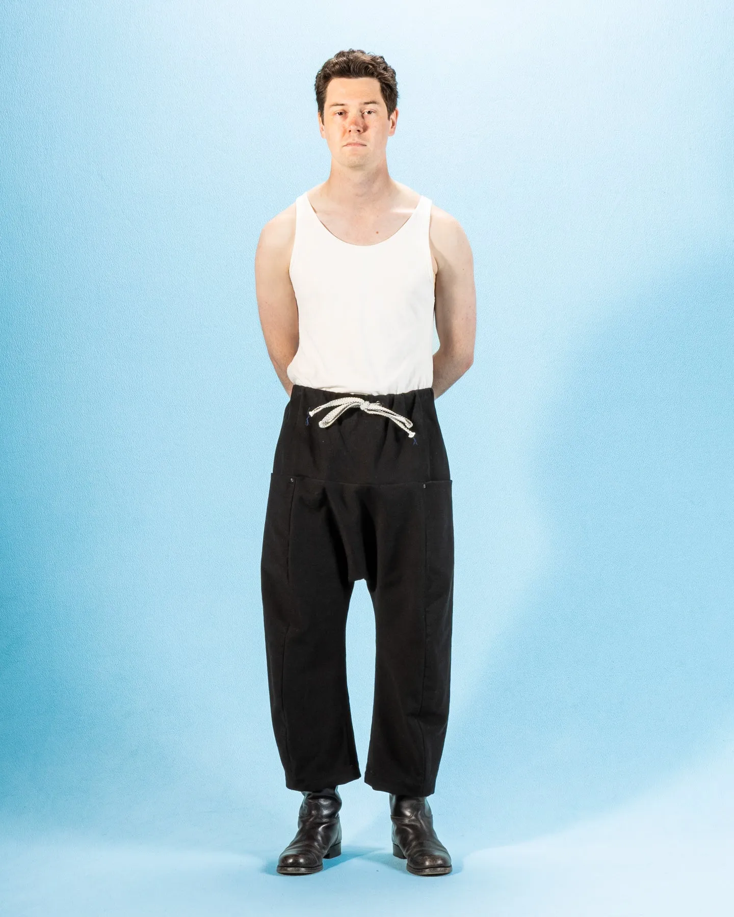 Bali Hi Pant - Ganja Black Cotton/Hemp sold by Standard and Strange product image thumbnail 5