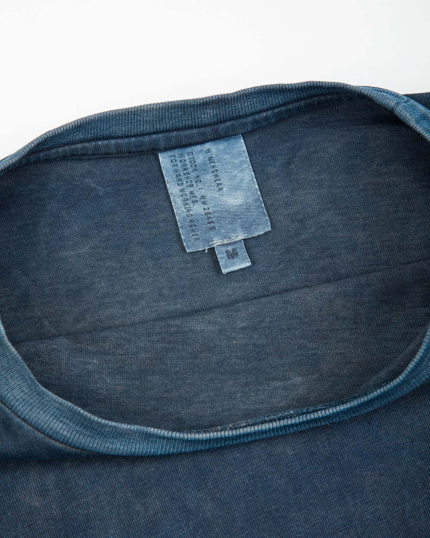 Gas Station Tee - Indigo/Ebony Heavy Jersey sold by Standard and Strange product image thumbnail 4