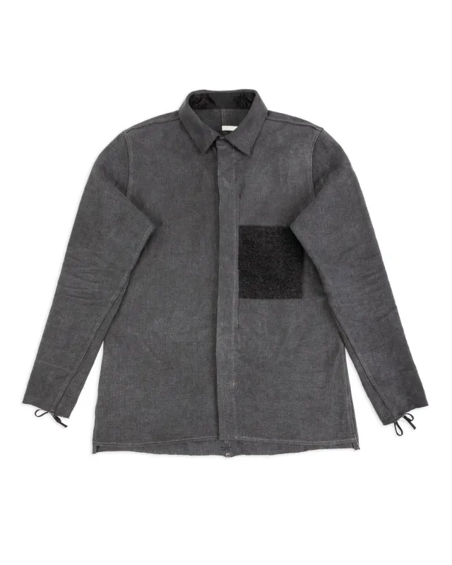 Rincon Button Up - Cana Grey 11.5oz Hemp/Canvas sold by Standard and Strange