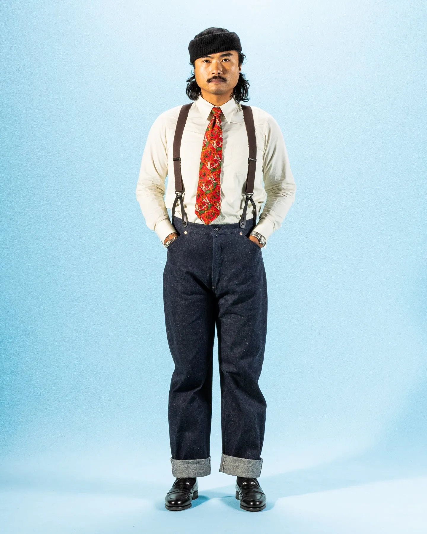 Lot 1333 No.3 Waist Overalls - Indigo sold by Standard and Strange product image thumbnail 3