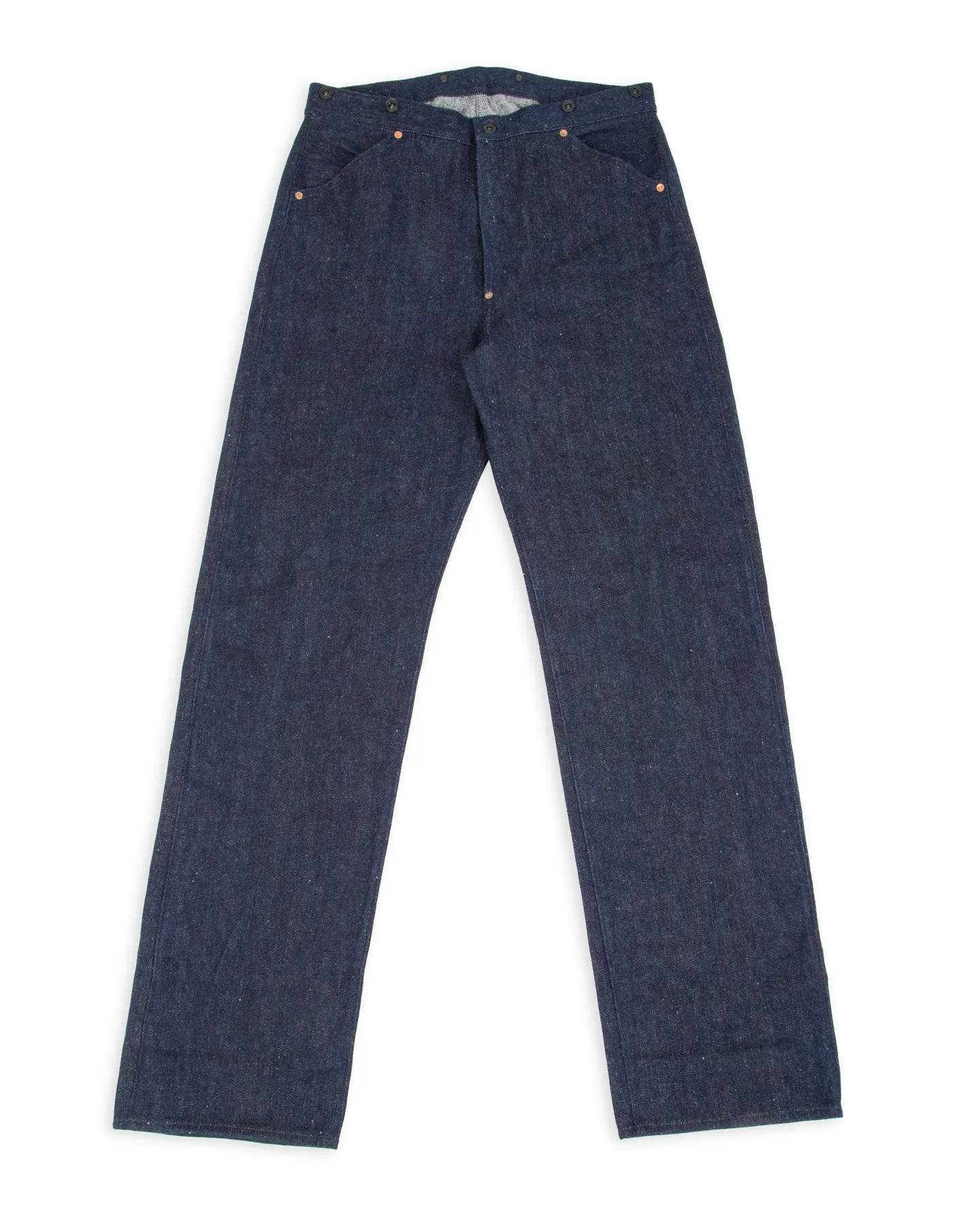 Lot 1333 No.3 Waist Overalls - Indigo sold by Standard and Strange