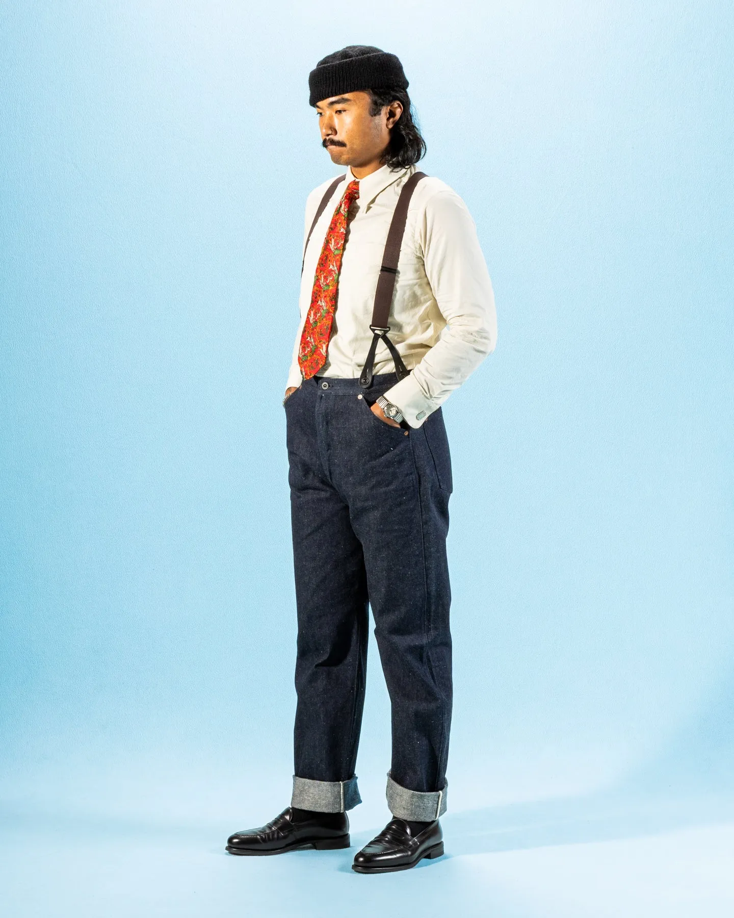 Lot 1333 No.3 Waist Overalls - Indigo sold by Standard and Strange product image thumbnail 4