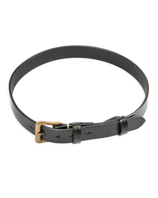Lot 6041 Slim Belt - Black sold by Standard and Strange