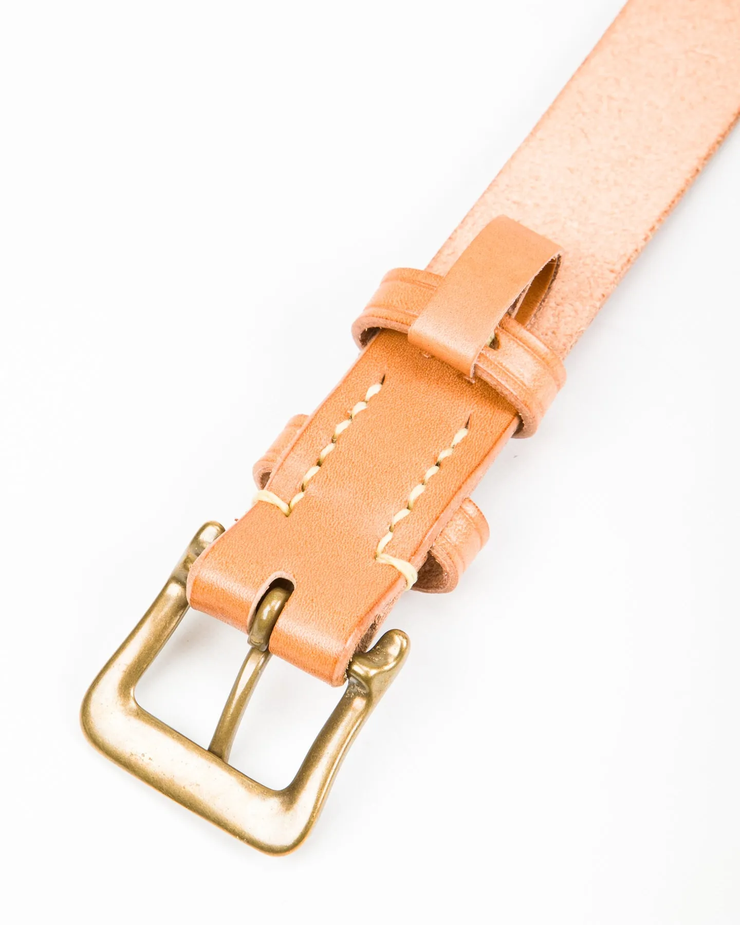 Lot 6041 Slim Belt - Tan sold by Standard and Strange product image thumbnail 5