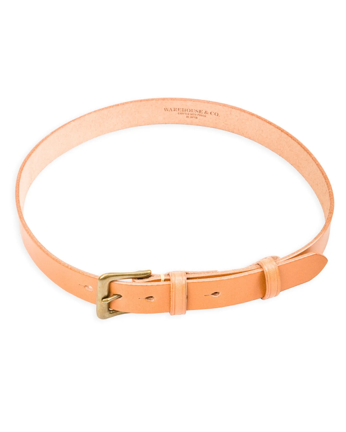 Lot 6041 Slim Belt - Tan sold by Standard and Strange