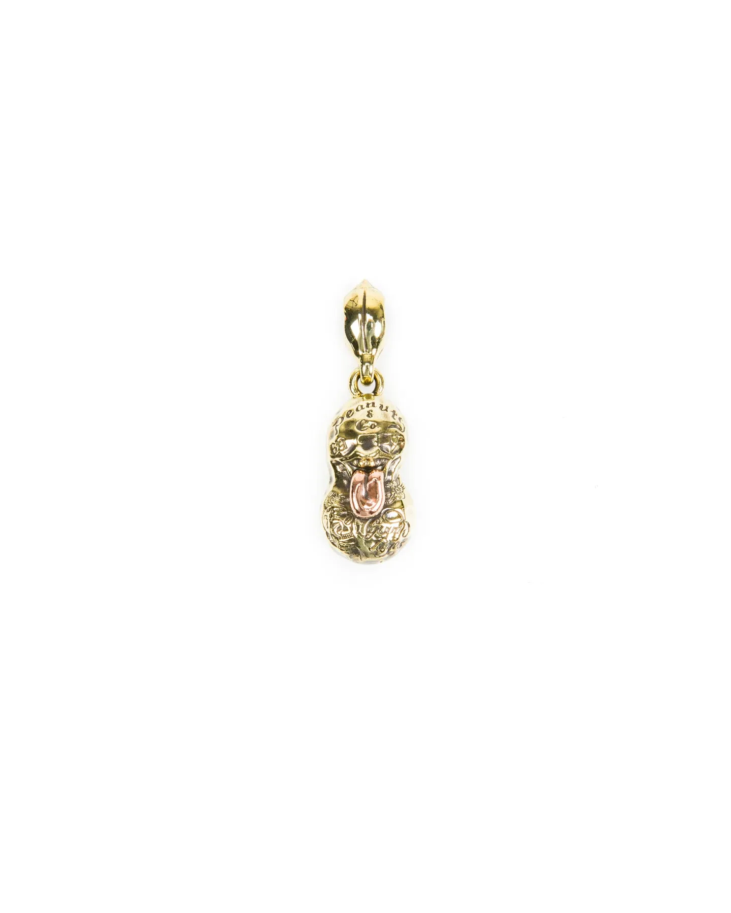 Small Bero Tattoo Peanuts Pendant - Brass x Copper sold by Standard and Strange