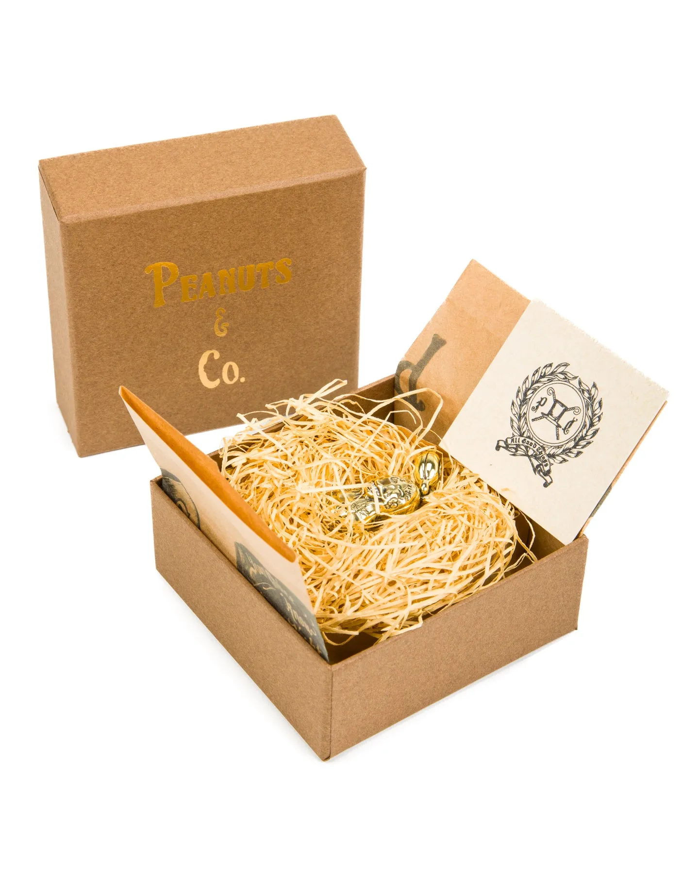 Medium Tattoo Peanuts (Slide Type) - Brass x Silver sold by Standard and Strange product image thumbnail 3