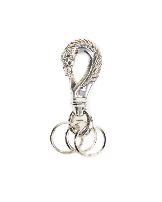 Horse Key Hook - Silver - Large sold by Standard and Strange