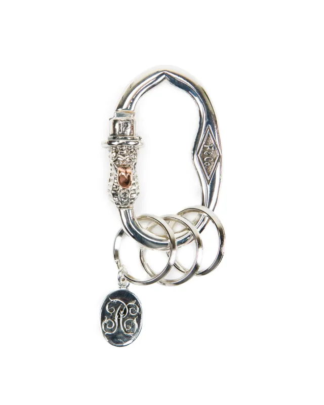 Bero Peanuts Carabiner - Silver sold by Standard and Strange