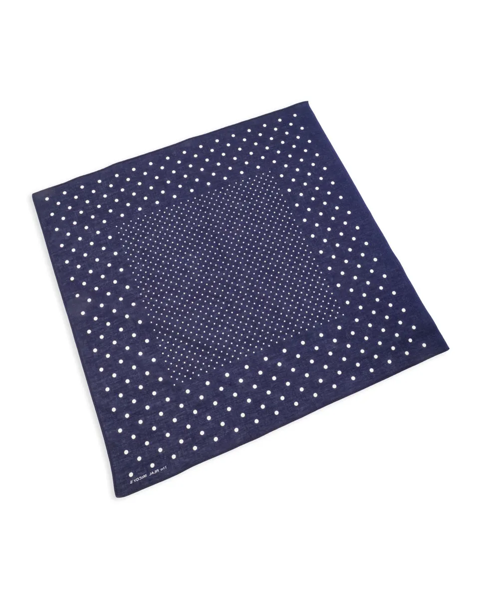 Bandanna 'Dot' - Navy sold by Standard and Strange product image thumbnail 2