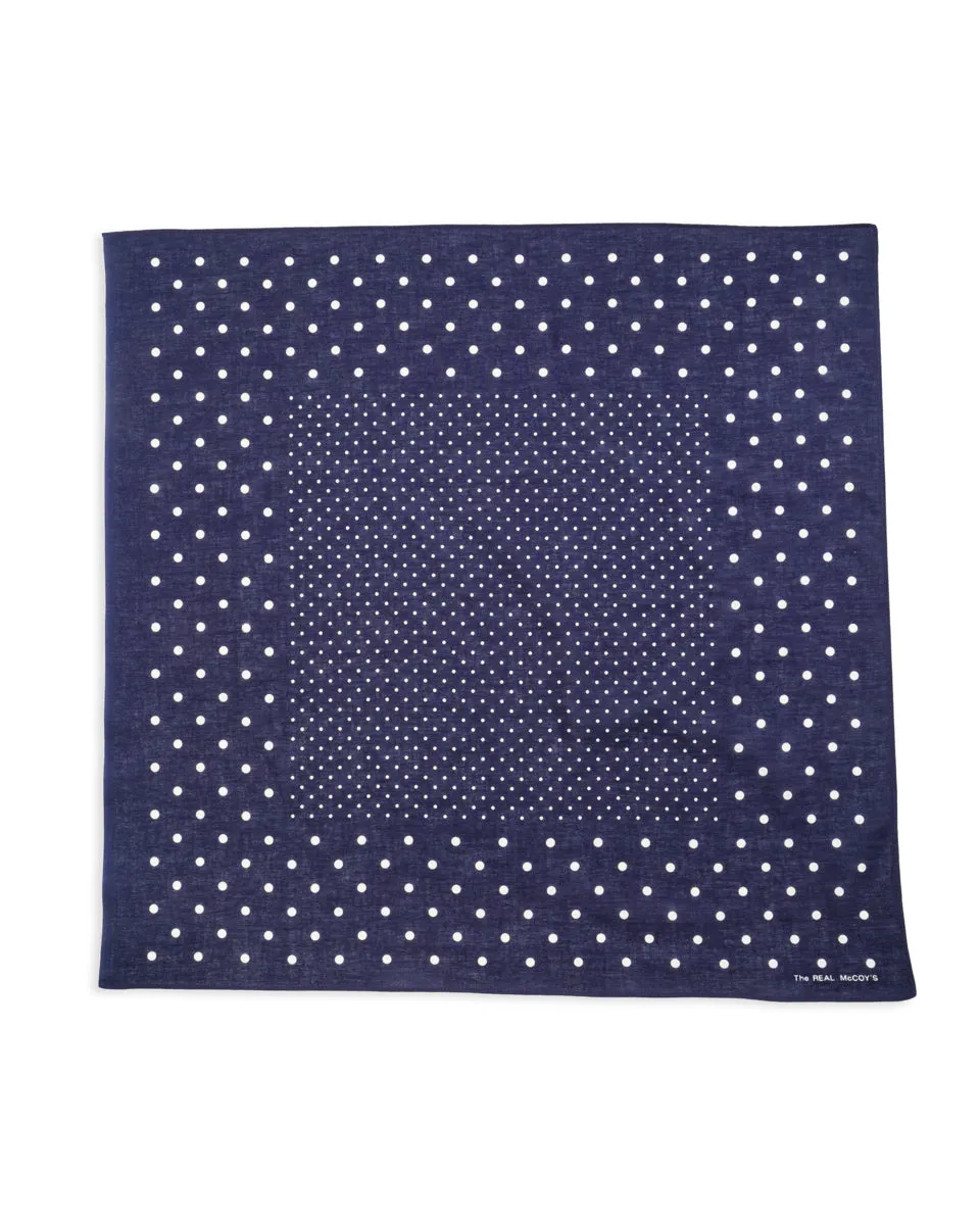 Bandanna 'Dot' - Navy sold by Standard and Strange