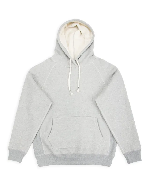 Double Heavyweight French Terry Pullover Hoodie - Heather Grey sold by Standard and Strange