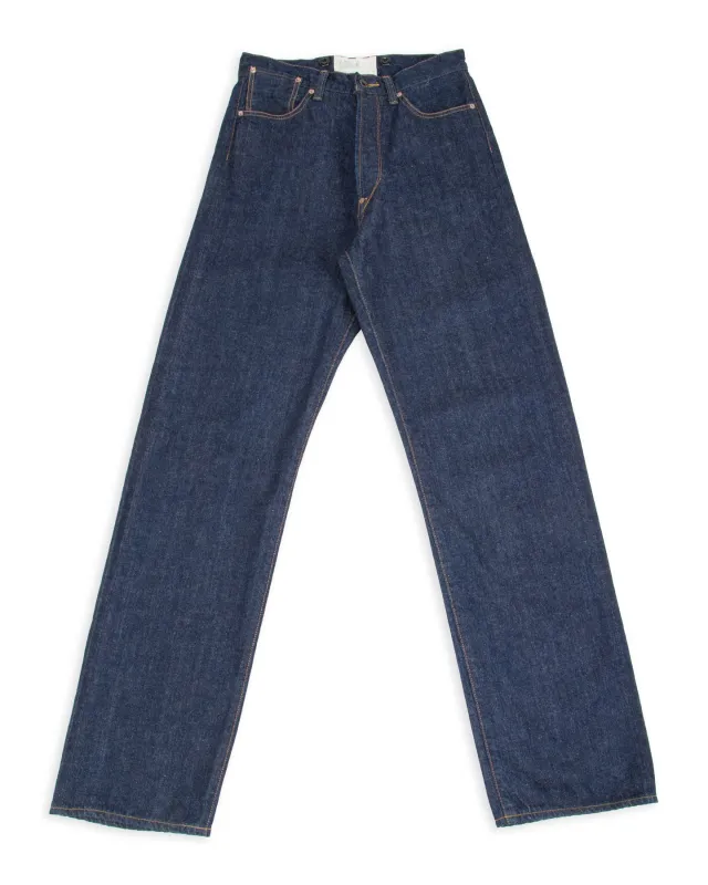 1920s 9 oz Death Valley Waist-Overalls - Dark Indigo sold by Standard and Strange