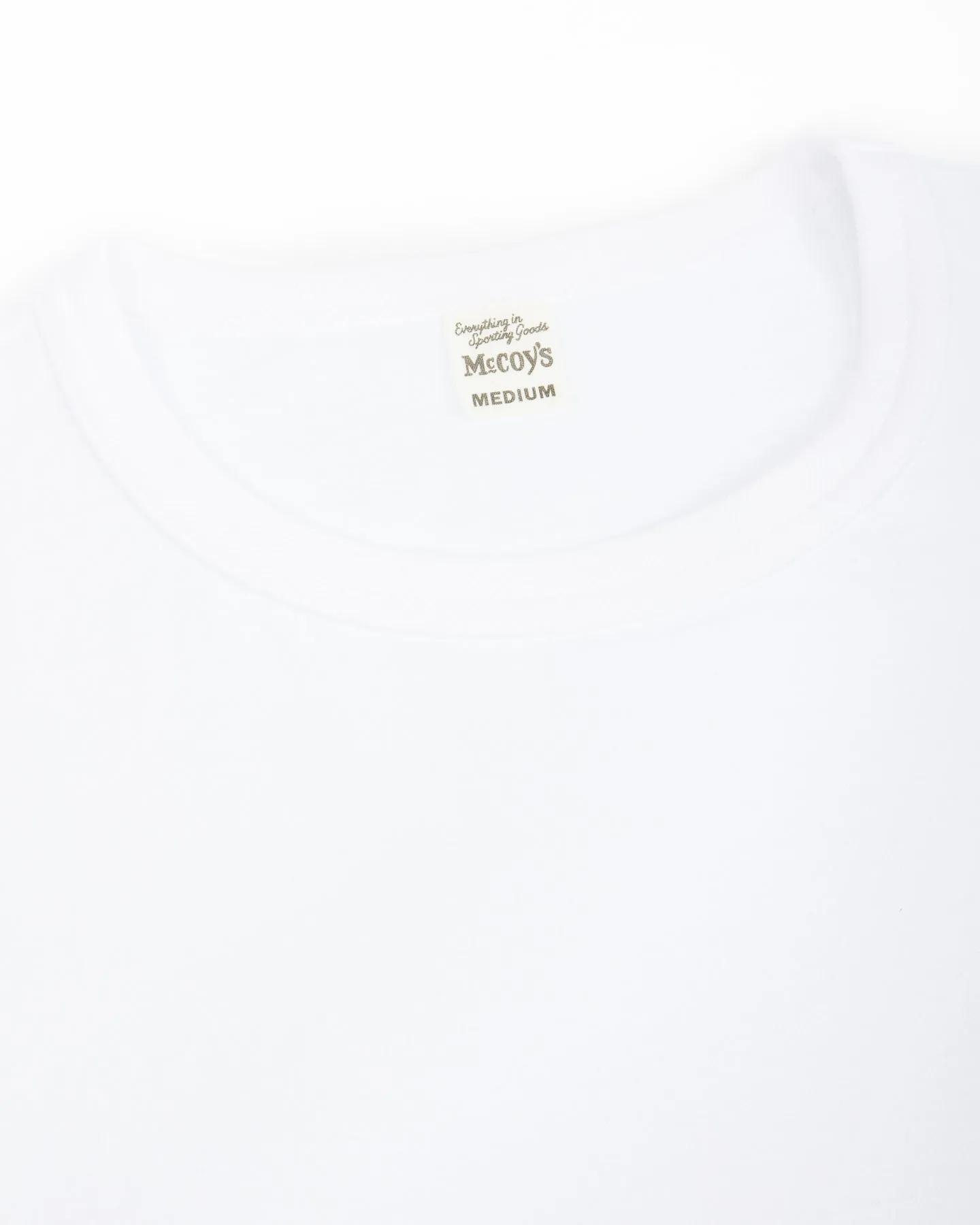McCOY'S 2pcs PACK TEE - White sold by Standard and Strange product image thumbnail 4