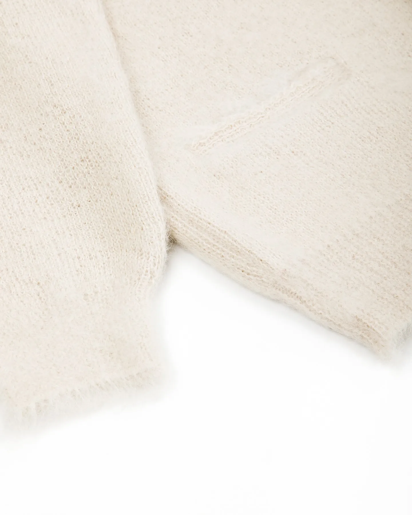 Joe McCoy Mohair Cardigan - Beige sold by Standard and Strange product image thumbnail 5