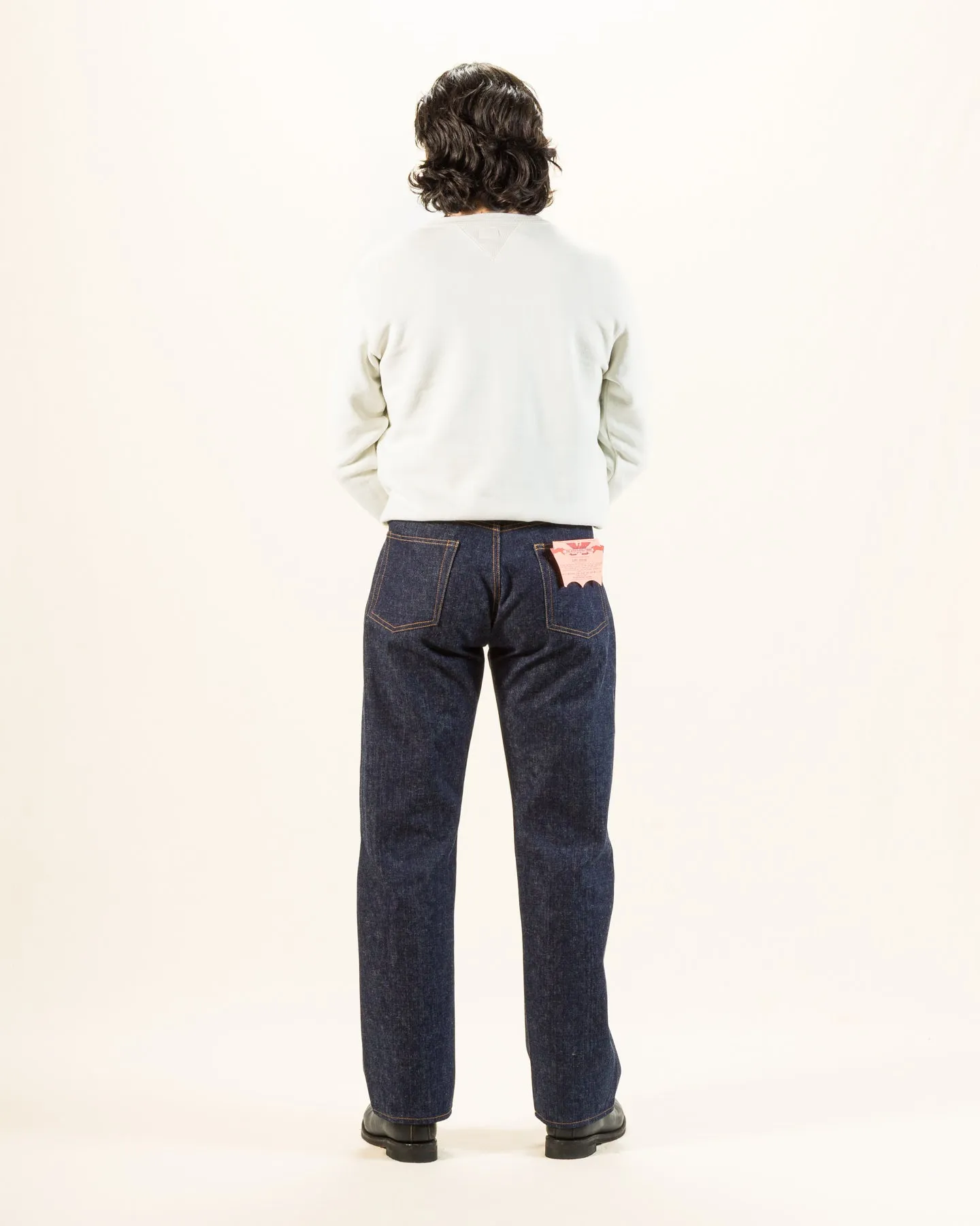 10 oz Loopwheel Crewneck Sweatshirt - Milk sold by Standard and Strange product image thumbnail 5