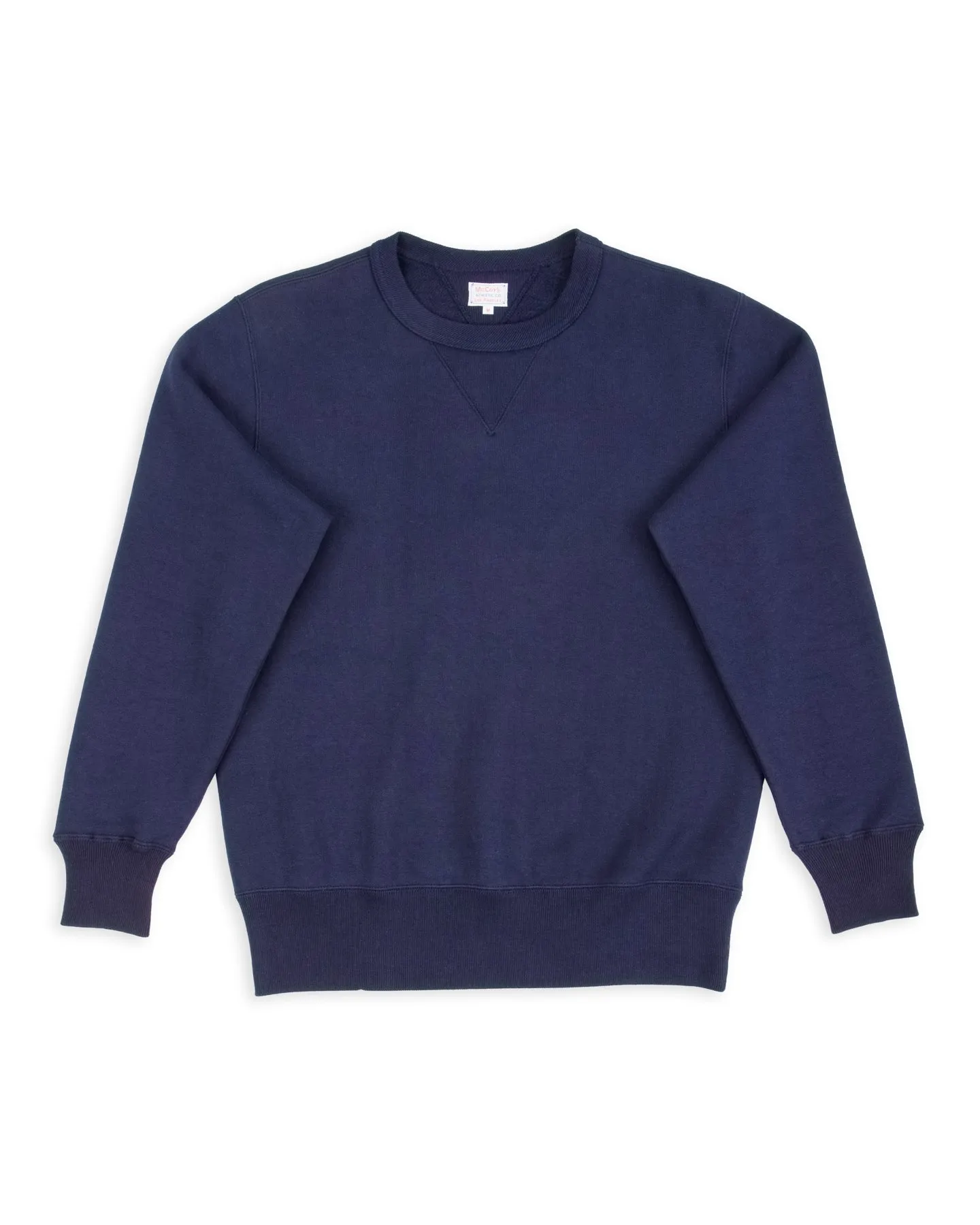 10 oz Loopwheel Crewneck Sweatshirt - Navy sold by Standard and Strange