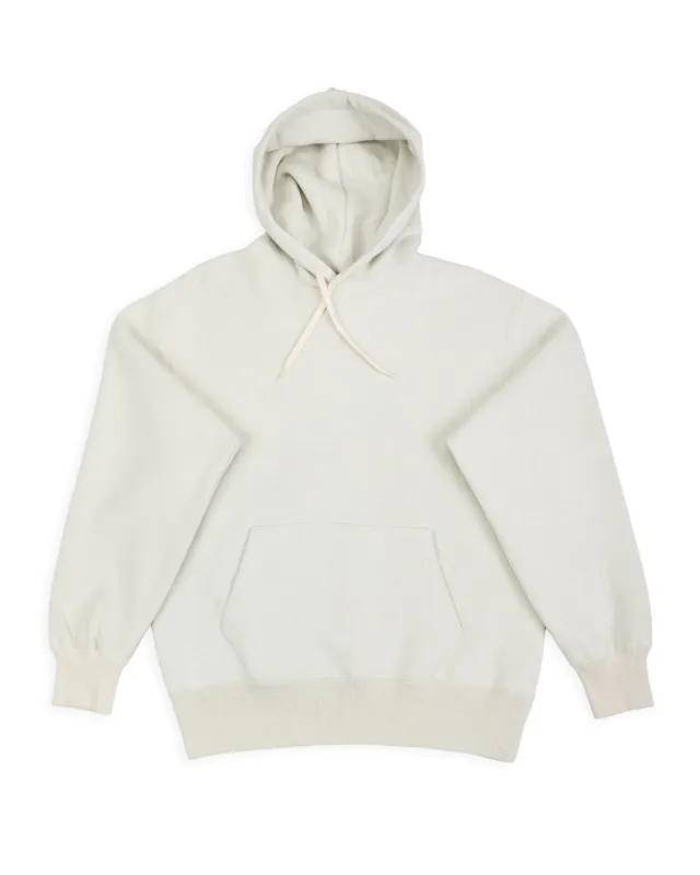 10 oz Loopwheel Hooded Sweatshirt - Milk sold by Standard and Strange