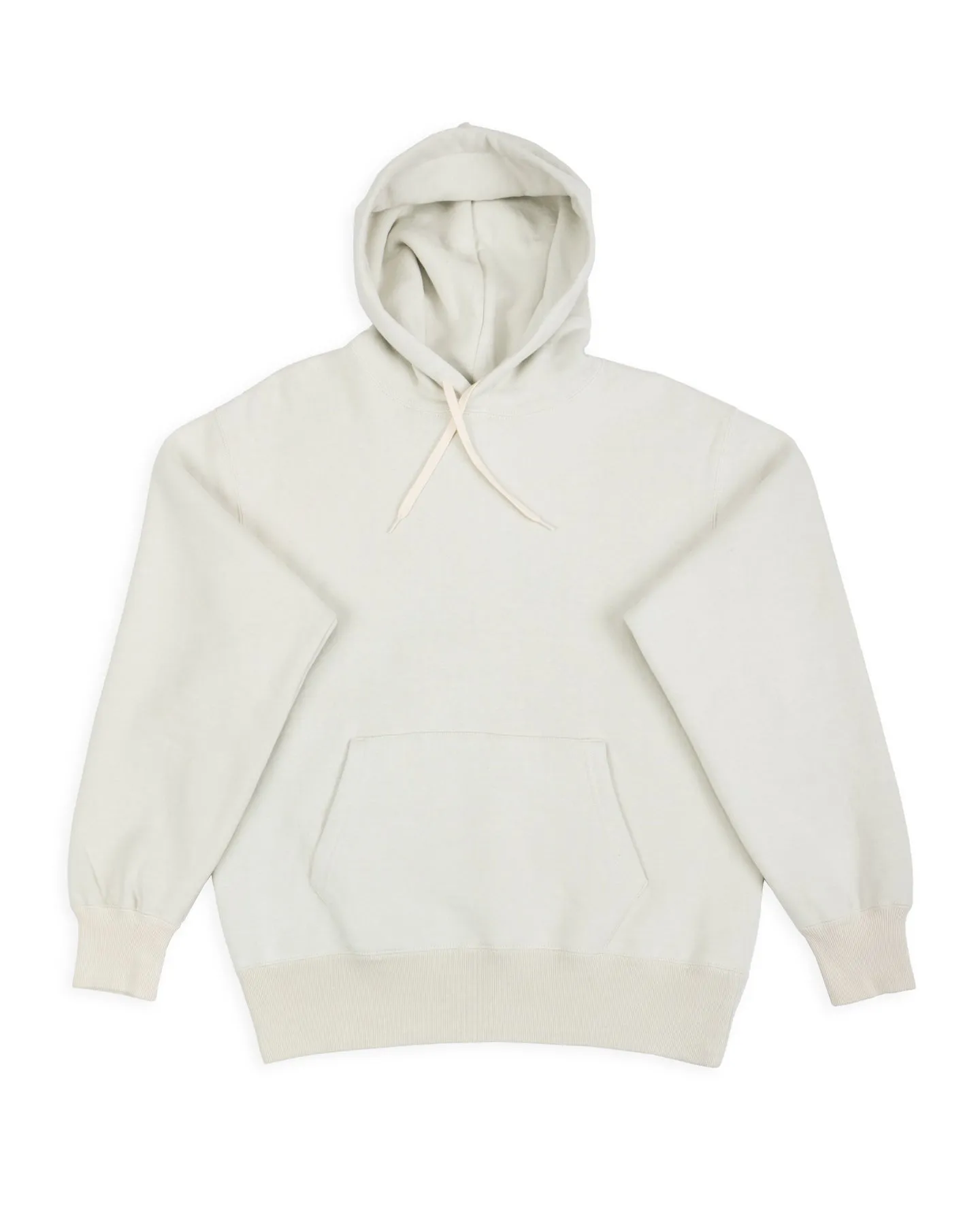 10 oz Loopwheel Hooded Sweatshirt - Milk sold by Standard and Strange