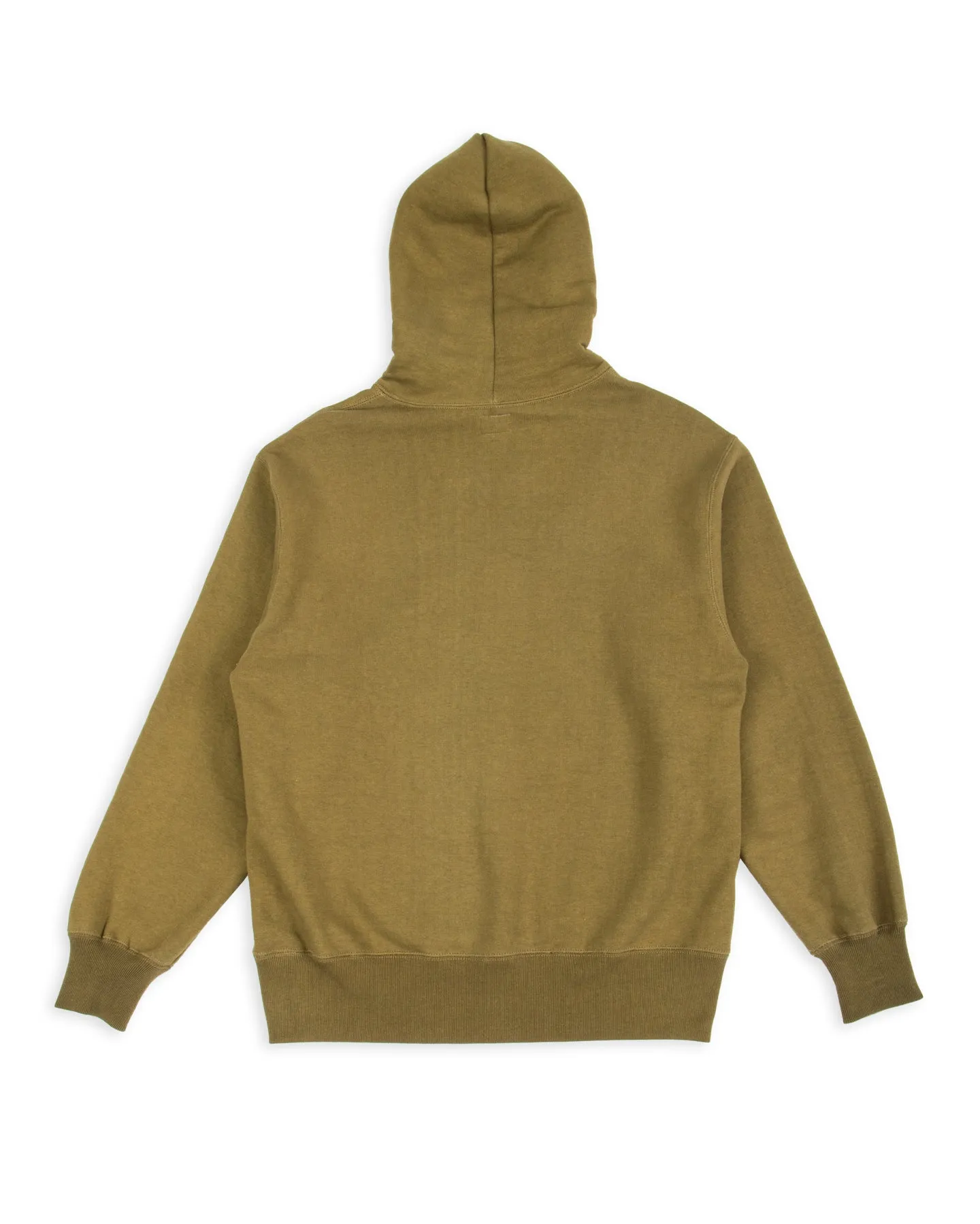 10 oz Loopwheel Hooded Sweatshirt - Olive sold by Standard and Strange product image thumbnail 2