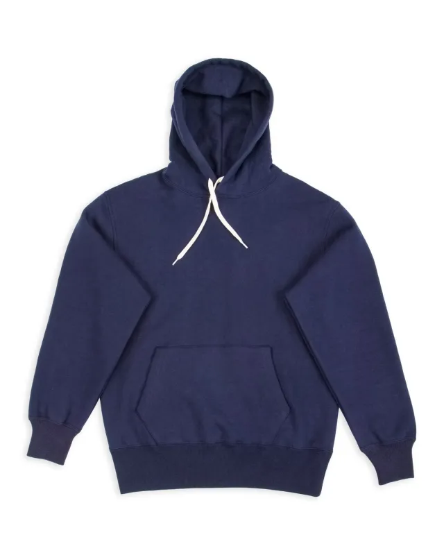 10 oz Loopwheel Hooded Sweatshirt - Navy sold by Standard and Strange