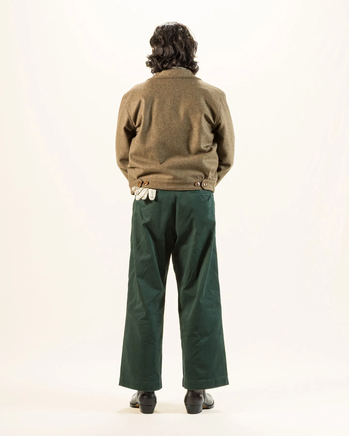 Grafton Jacket - Brown Wool sold by Standard and Strange product image thumbnail 5