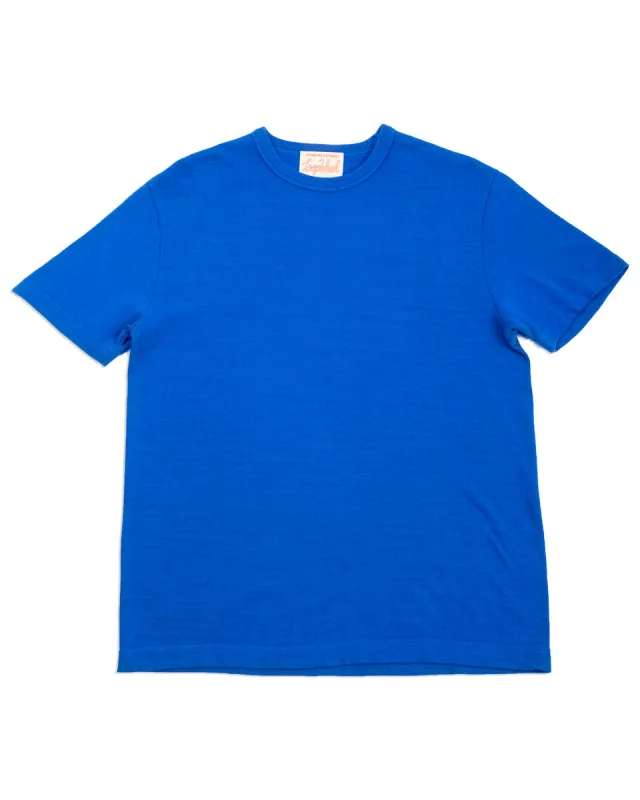 Wakayama Special Loopwheel Tee - Klein Blue sold by Standard and Strange