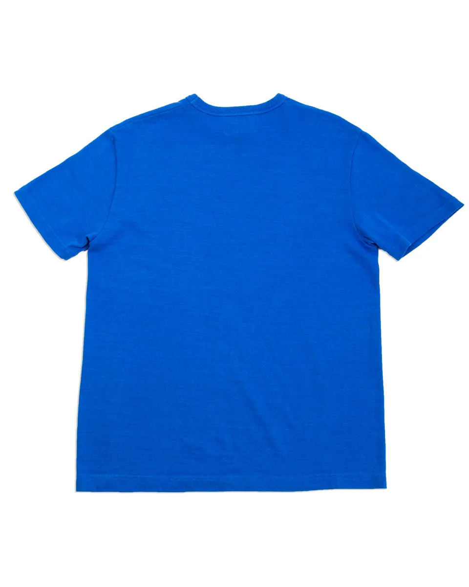 Wakayama Special Loopwheel Tee - Klein Blue sold by Standard and Strange product image thumbnail 2