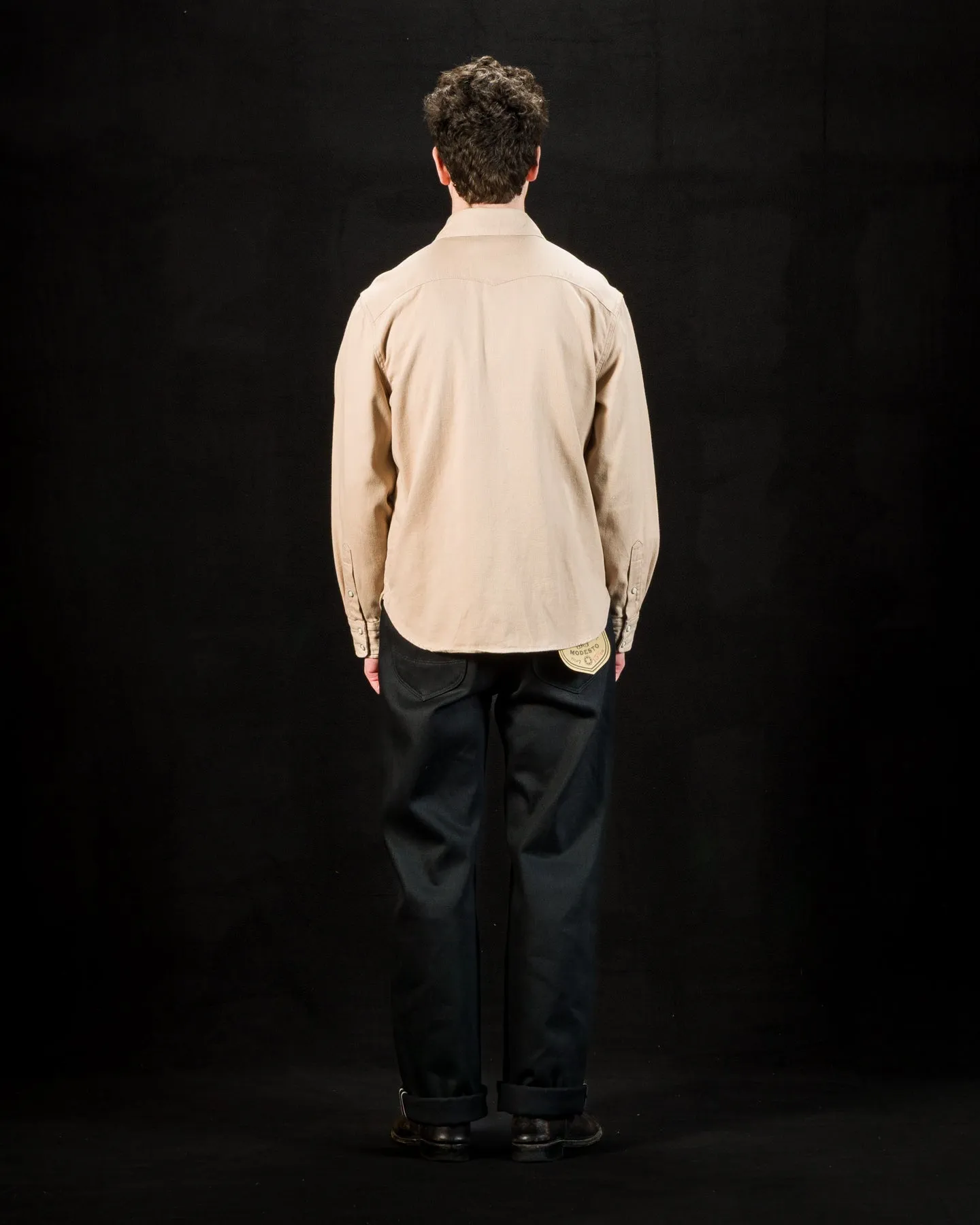 Bodie Shirt - Cream Twill sold by Standard and Strange product image thumbnail 5
